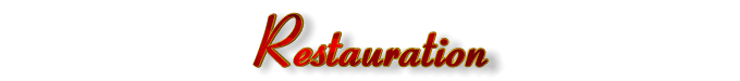 Restauration